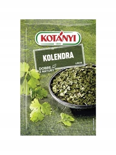 10 x Kotanyi Koriandr listy 6 g