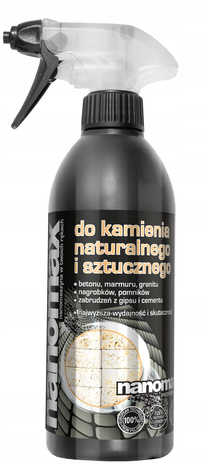 3X Nanomax Nanomax pro přírodní a umělý kámen 0,5 l