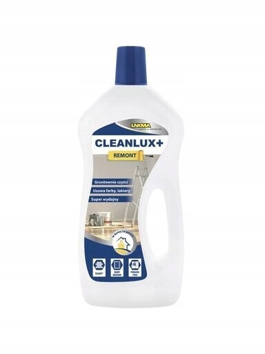 3X Čisticí přípravek po rekonstrukci Cleanlux Plus Remont 750 ml