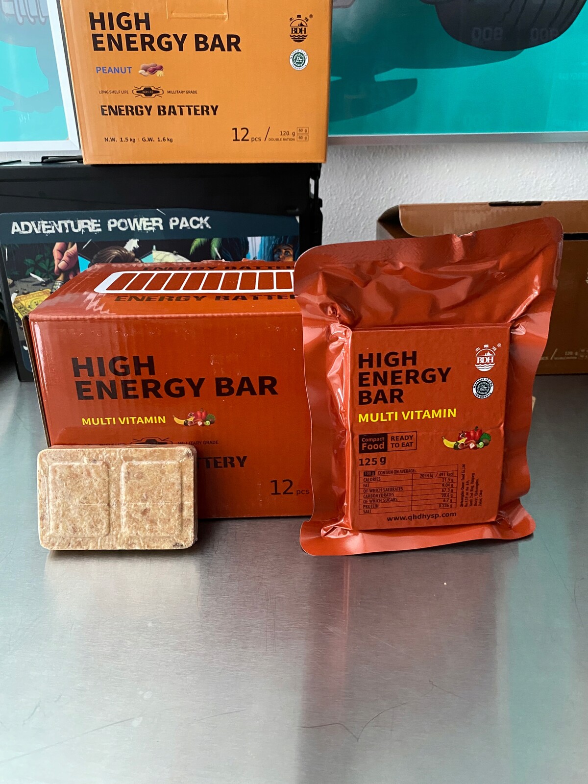 Bdh High Energy Bar 12x – Nouzová strava Halal, Emergency Food Salty