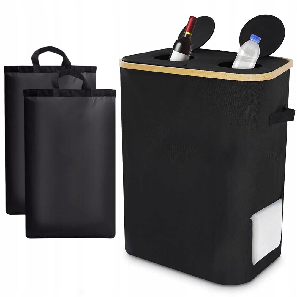Koš Nádoba Na Lahve Skládací Lehká S Vnitřní Taškou Sada
