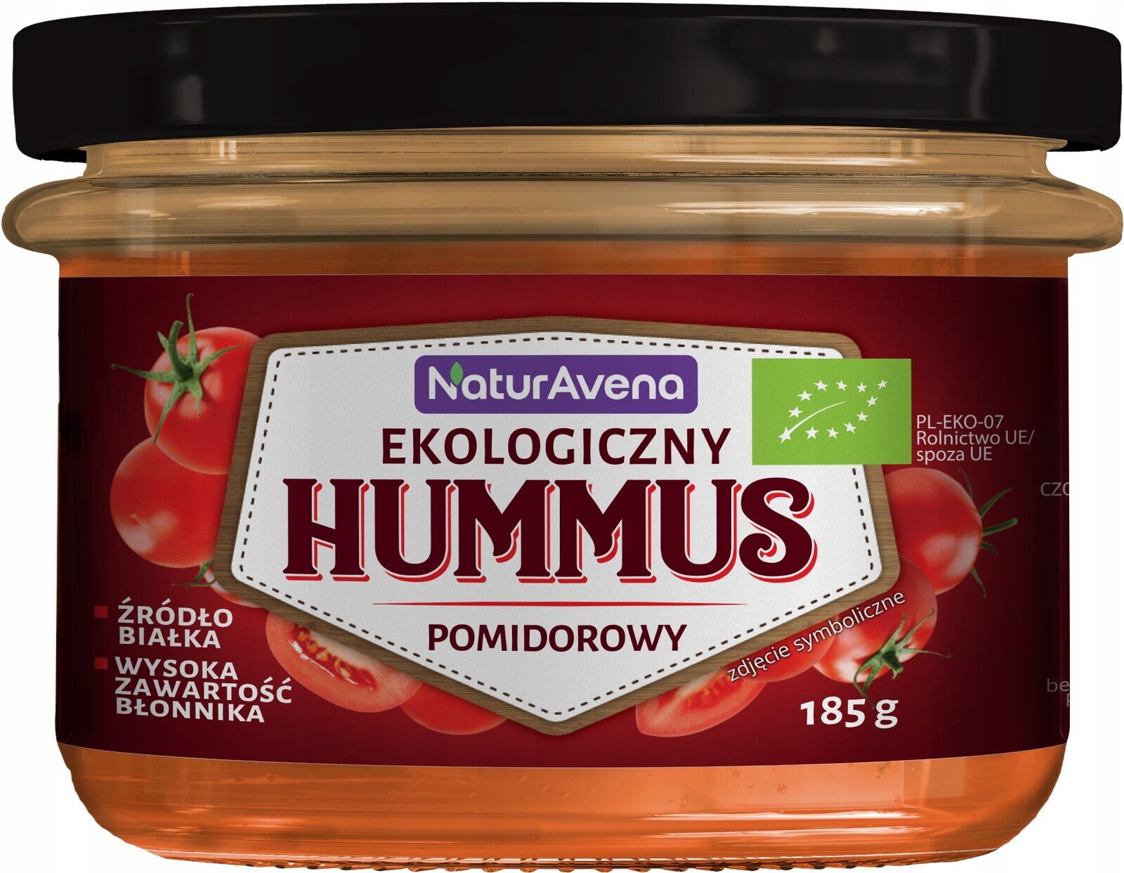 Naturavena Hummus se sušenými rajčaty 185 g Bio