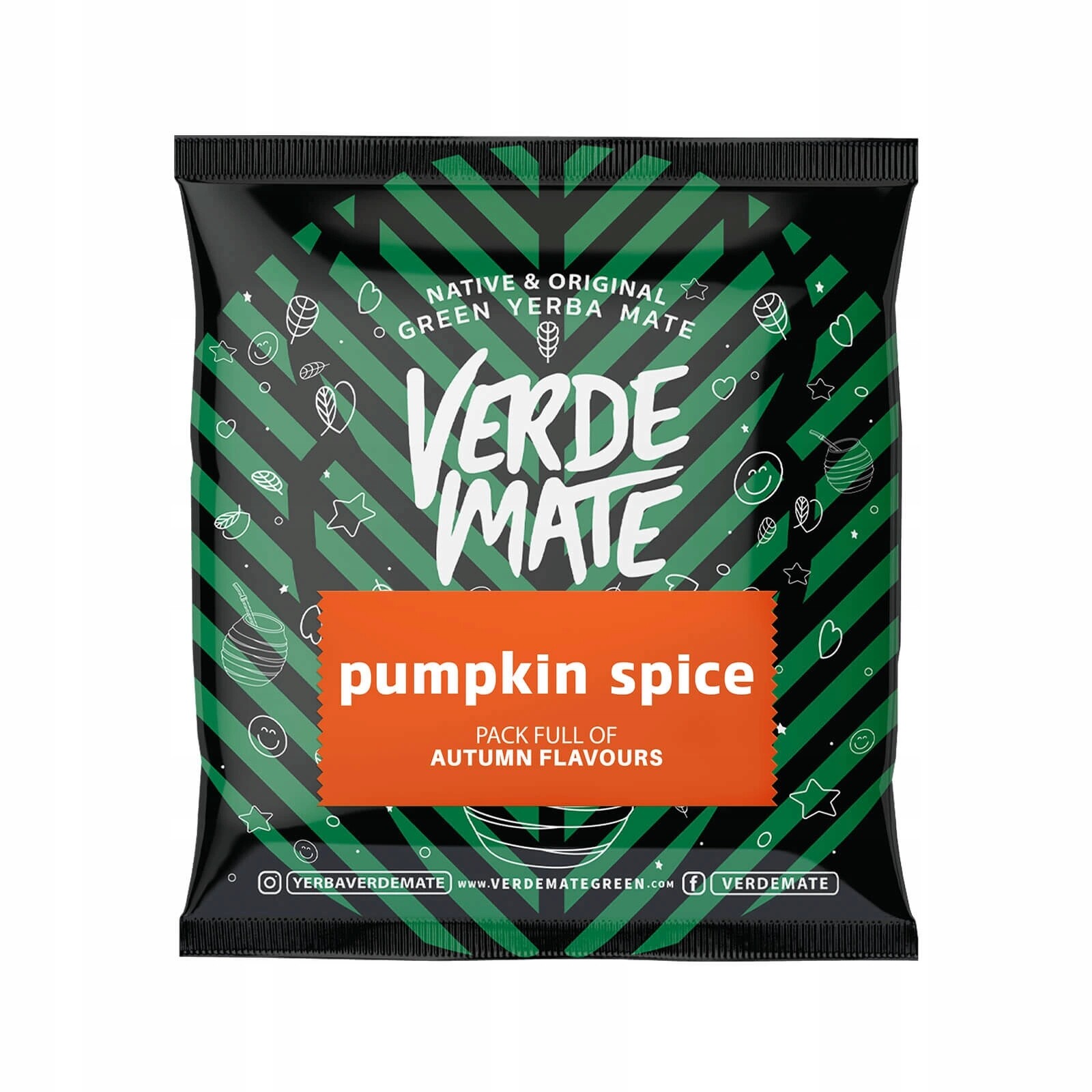 9x Verde Mate Zelené dýňové koření Tostada 50 g
