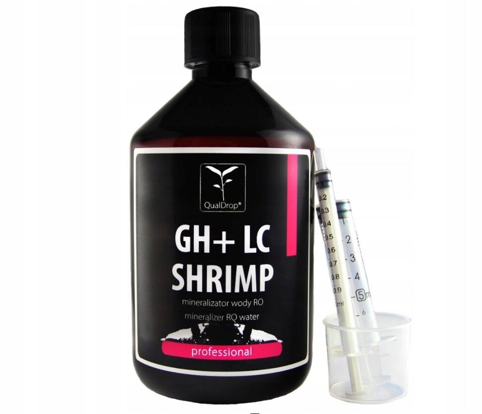 Qualdrop Gh+lc Shrimp 500 ML Mineralizátor Vody Pro Krevety Tekutý
