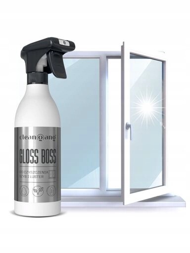 4X CleanGang Čistič skel oken a zrcadel, pěnový sprej 0,5 l