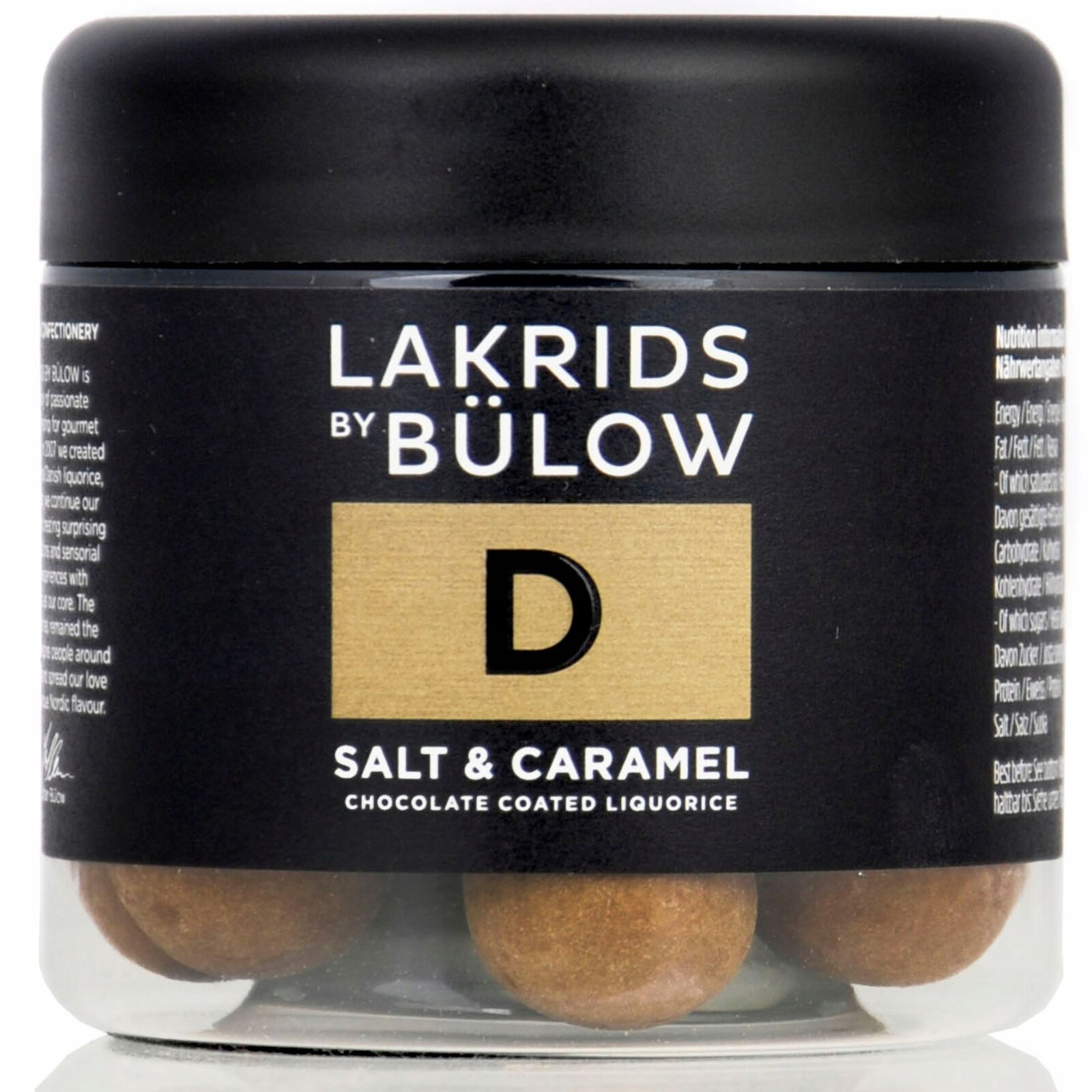 Lakrids by Bülow Salt & Caramel exkluzivní dánská lékořice v čokoládě