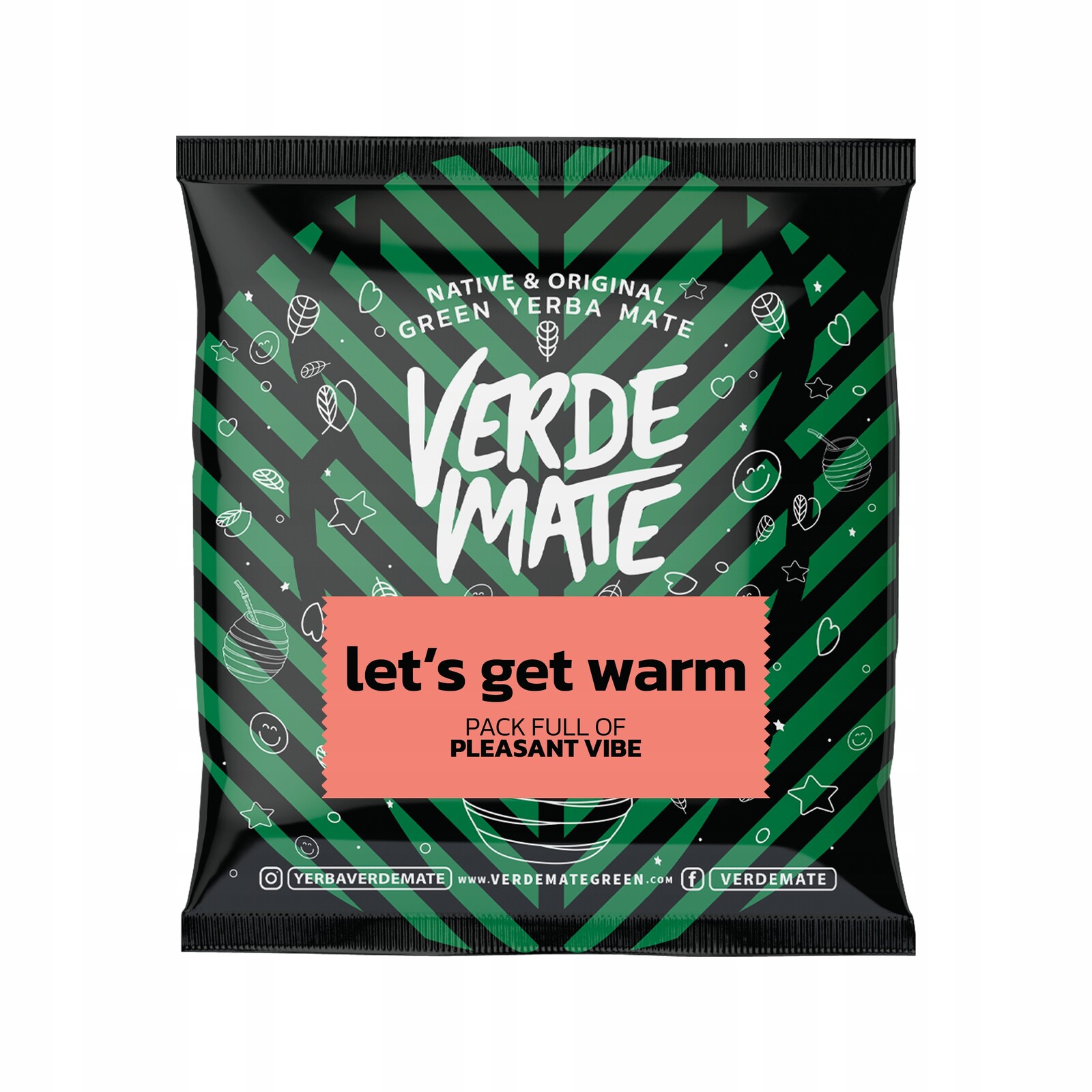 9 x Verde Mate Green Let's Get Warm 50 g