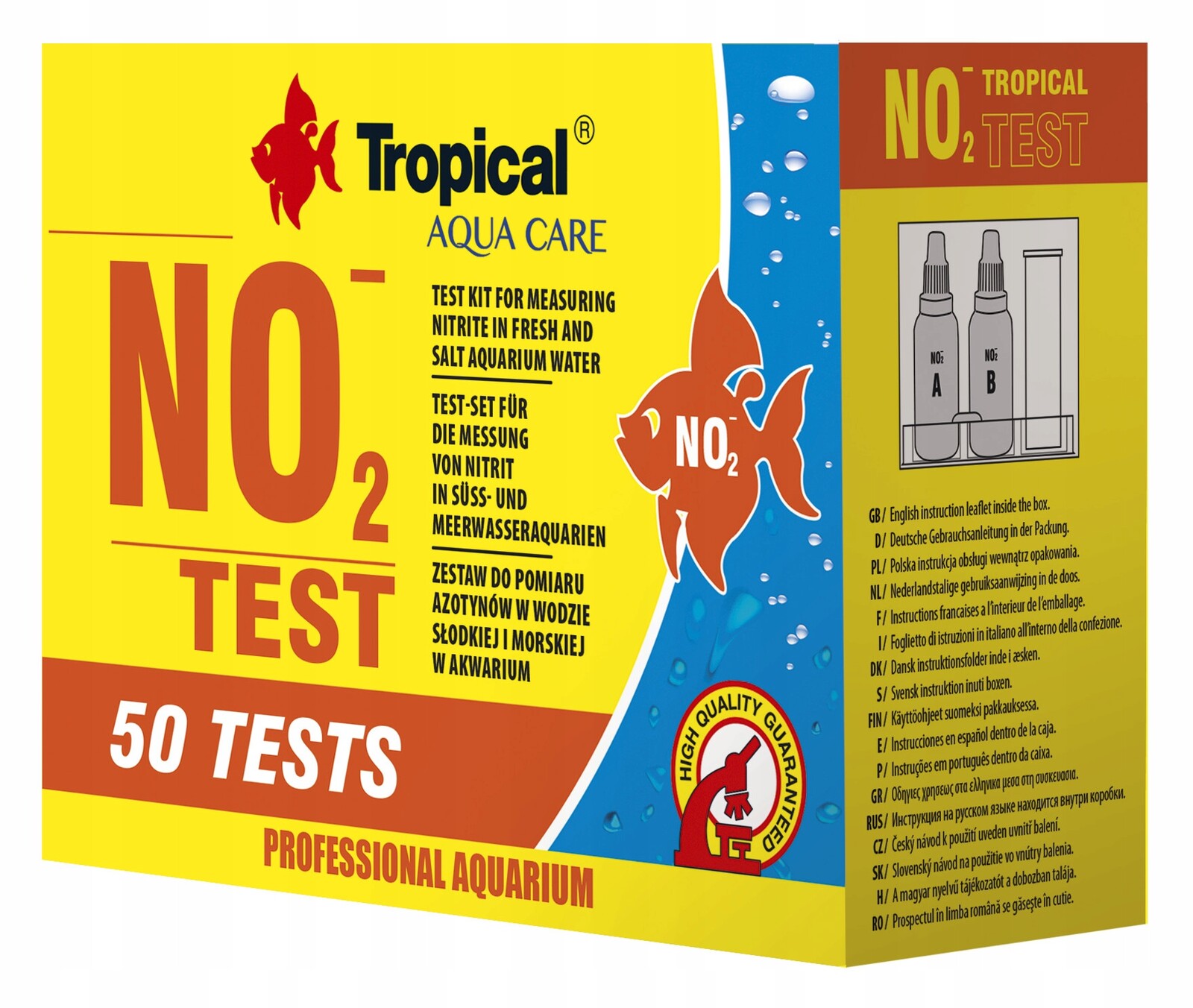 2x Tropical test NO2 50 Ks.