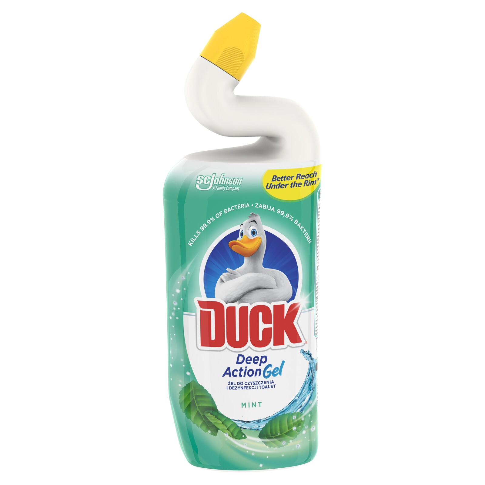 4x Duck Deep Action Mint Gel na čištění toalet 750 ml