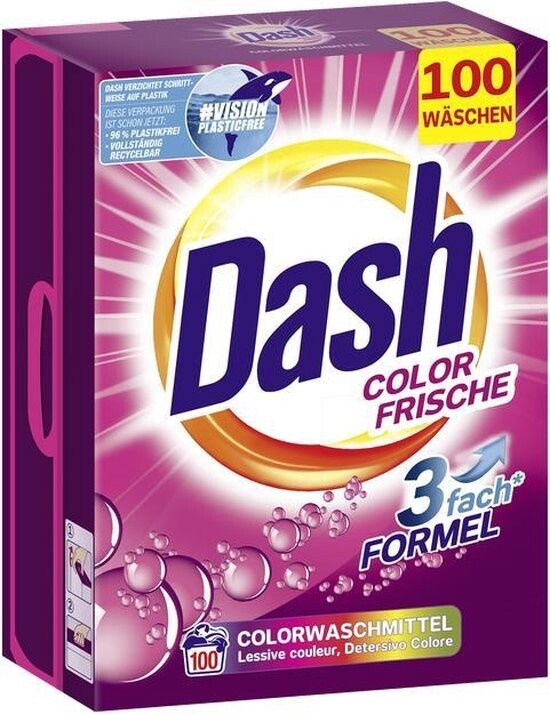 Dash Prací Prášek 6,0 Kg 100 Dávek Color