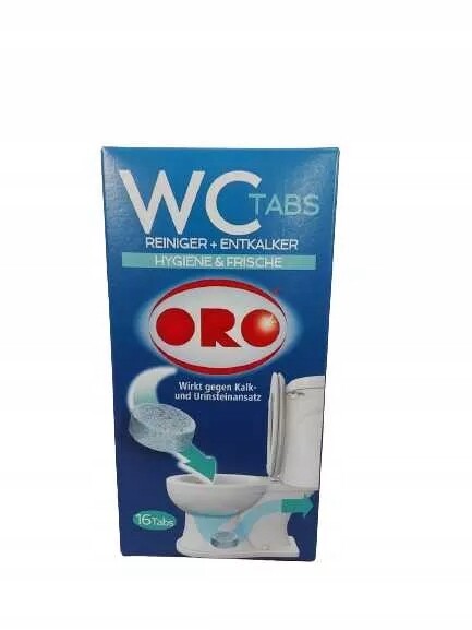 3 x tablety na čištění Wc Oro 16 x 25 g