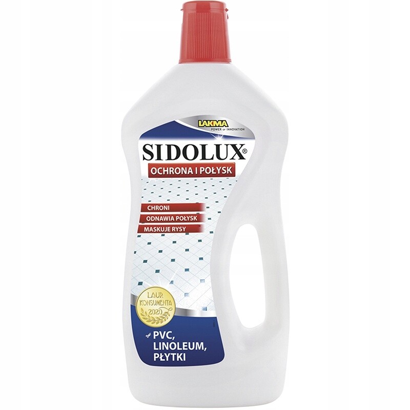 2X Emulze Sidolux pro ochranu a leštění Pvc Linoleum 750 ml