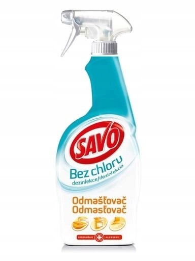 4X Savo, Čisticí prostředek bez chlóru, 700 ml