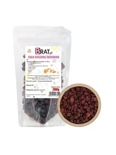 6 x Brat Celá brusinky 200 g