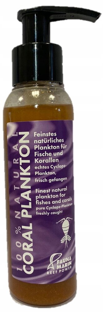 Krmivo Pro Korály Přírodní Plankton S Mořskými Vodami Tekutina 100 ML