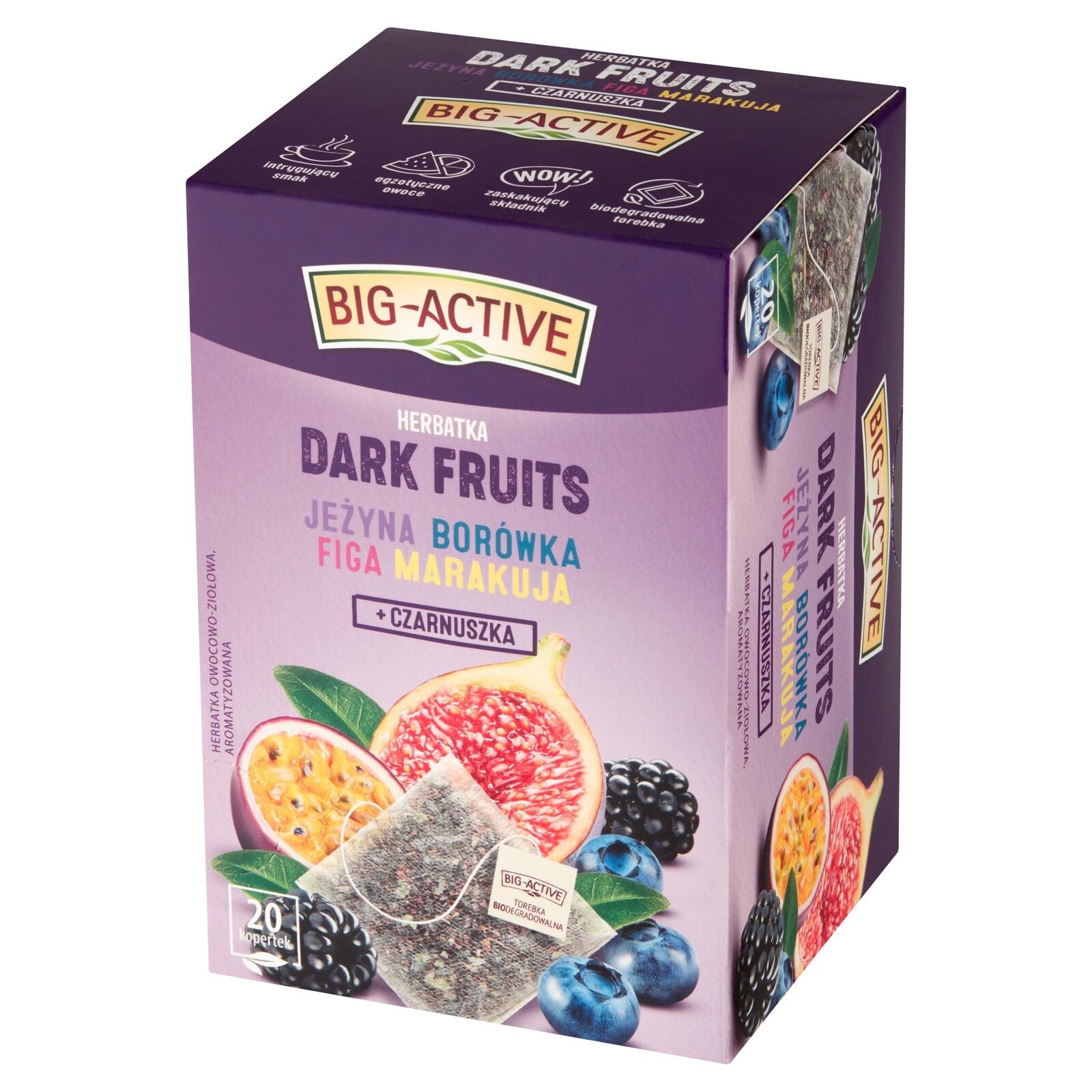 7 x Big-Active Dark Fruits ex20 čaj