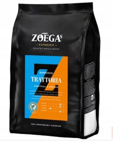 Káva zrnková Arabica Zoega's Trattoria 450 g