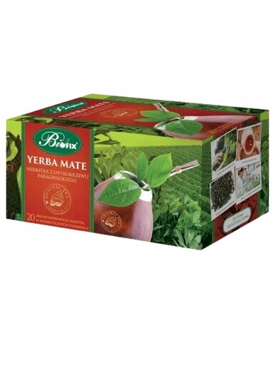 8x BiFix Admiral Tea zelený Yerba maté 10x4 40g