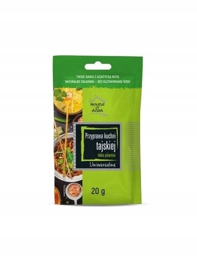 10 x House of Asia Koření thajské kuchyně lehce pikantní 20 g