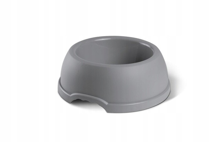 Barry King Plastová miska L 1,3 l 24,5 cm, šedá, 2 ks