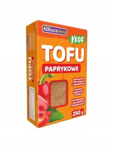4x paprikové Tofu Kostka 250g Naturavena
