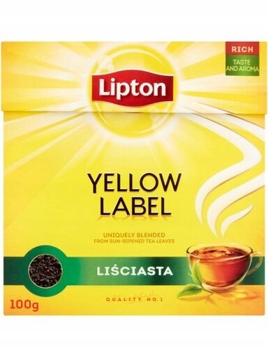 7 x Lipton Yellow Label čaj 100 g
