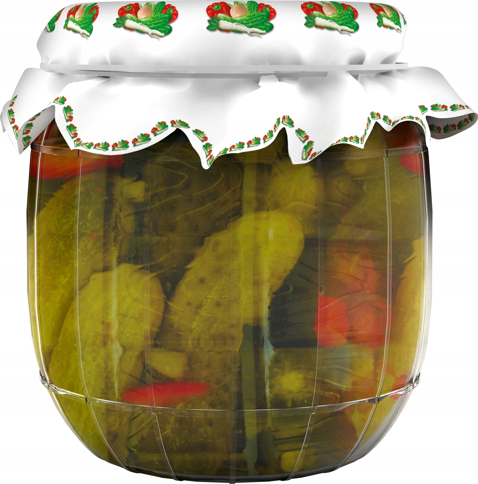 Frubex Okurky Polské Okurky vysoké kvality Lahodné Okurky 830 ml