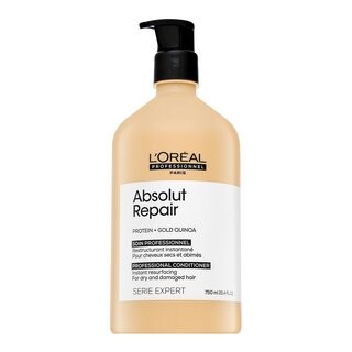L'Oréal Professionnel Série Expert Absolut Repair Gold Quinoa + Protein Conditioner kondicionér pro velmi poškozené vlasy 750 ml