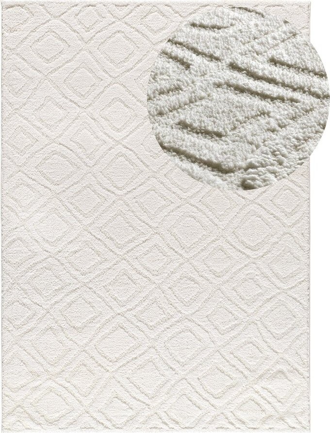 Bílý koberec 126x190 cm Juno – Universal