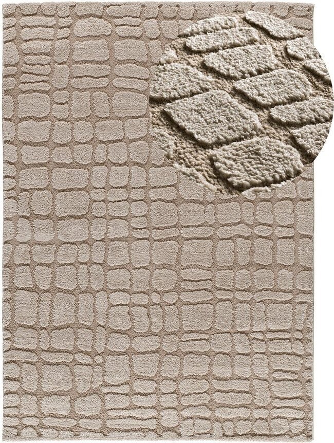 Béžový koberec 126x190 cm Juno – Universal
