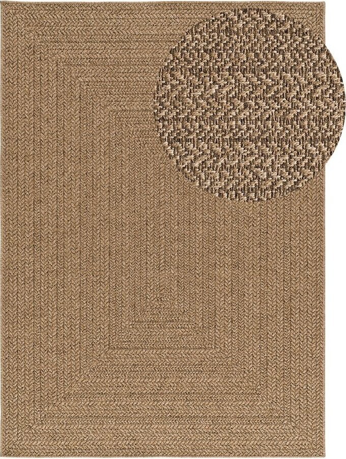 Vnitřní a venkovní koberec v přírodní barvě 200x290 cm Acra – Universal