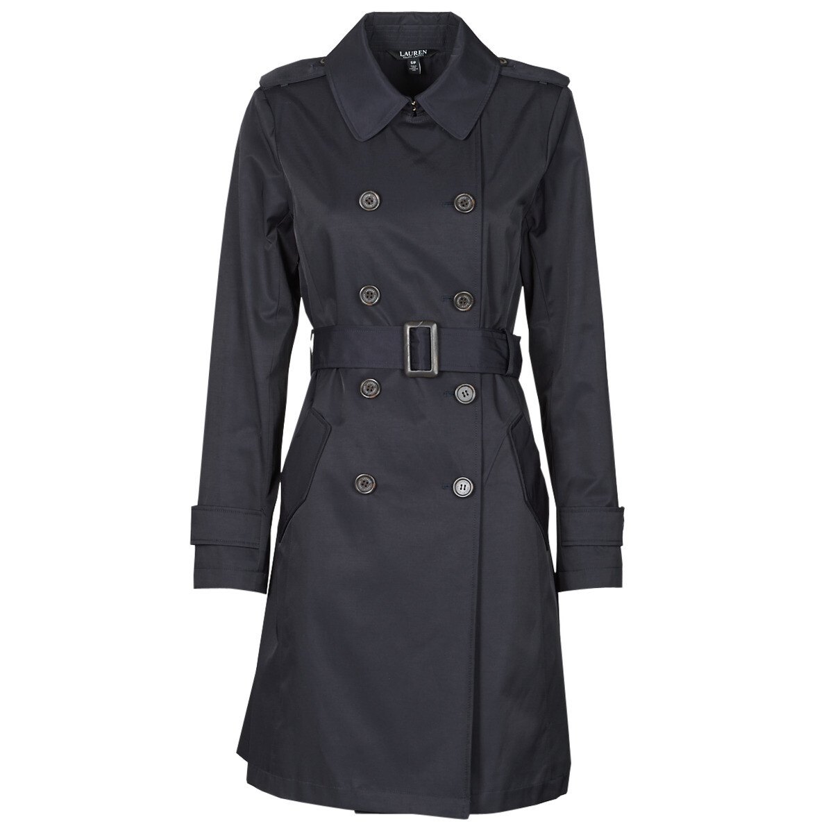 Lauren Ralph Lauren  TRNCH W BCKL-COAT  Modrá