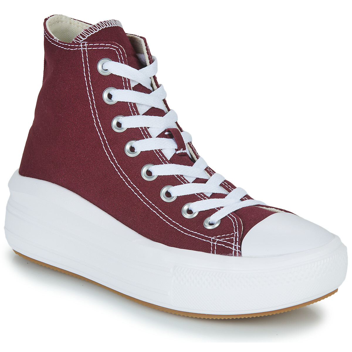 Converse  Chuck Taylor All Star Move Canvas Platform Seasonal Color  Bordó