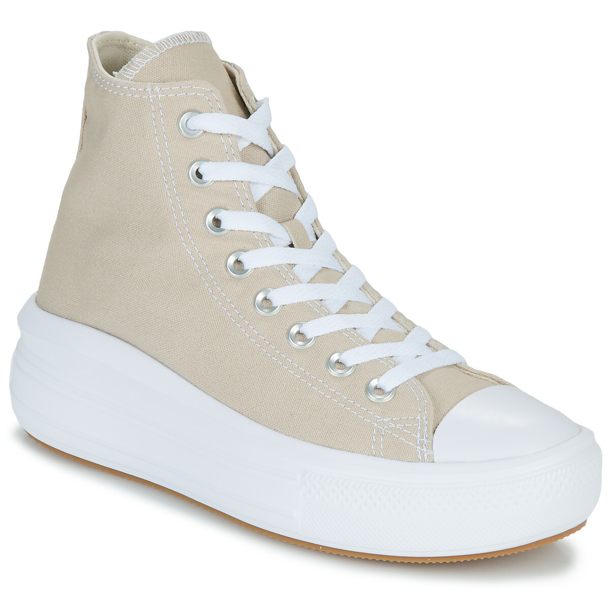 Converse  CHUCK TAYLOR ALL STAR MOVE PLATFORM SEASONAL COLOR HI  Béžová