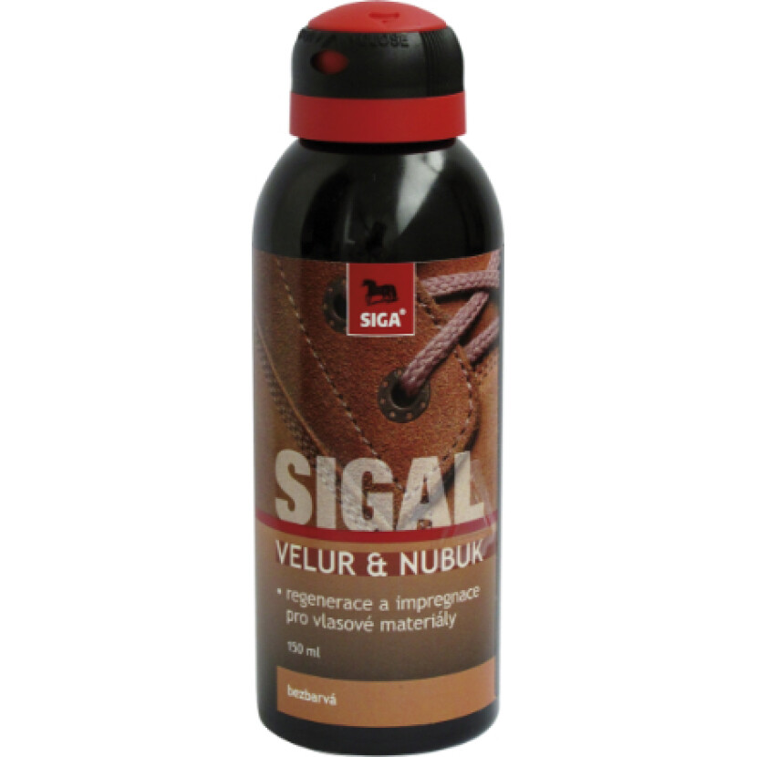 Renovace a impregnace Siga Velur Nubuk 150 ml - bezbarvá