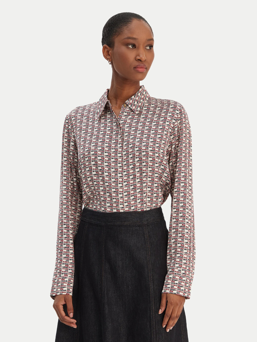 Tommy Hilfiger dámská barevná košile WW0WW481800K4 34