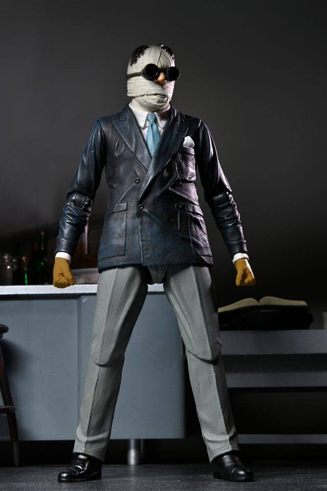 NECA | Universal Monsters - sběratelská figurka Ultimate The Invisible Man 18 cm