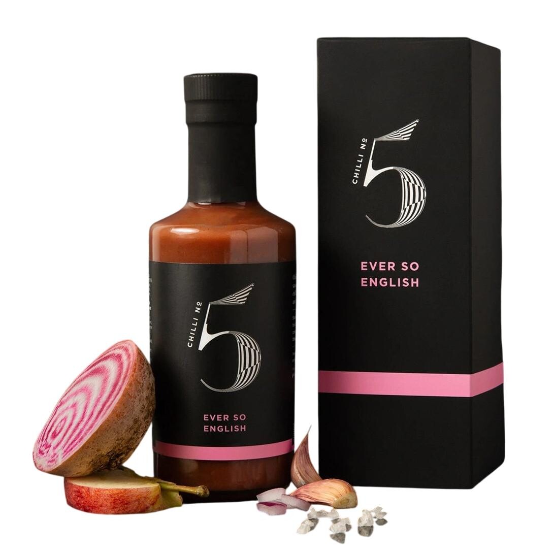 Gurmánská chilli omáčka EVER SO ENGLISH 200 ml, Chilli No5