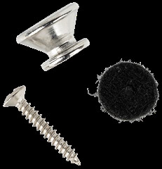 Ortega Strap Pin Chrome (rozbalené)