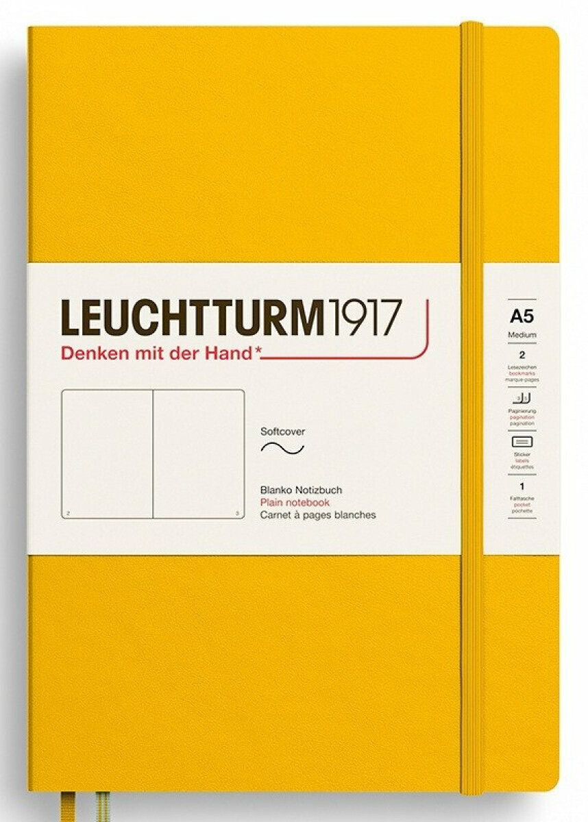 Zápisník Sunflower Softcover Medium (A5) čistý - -