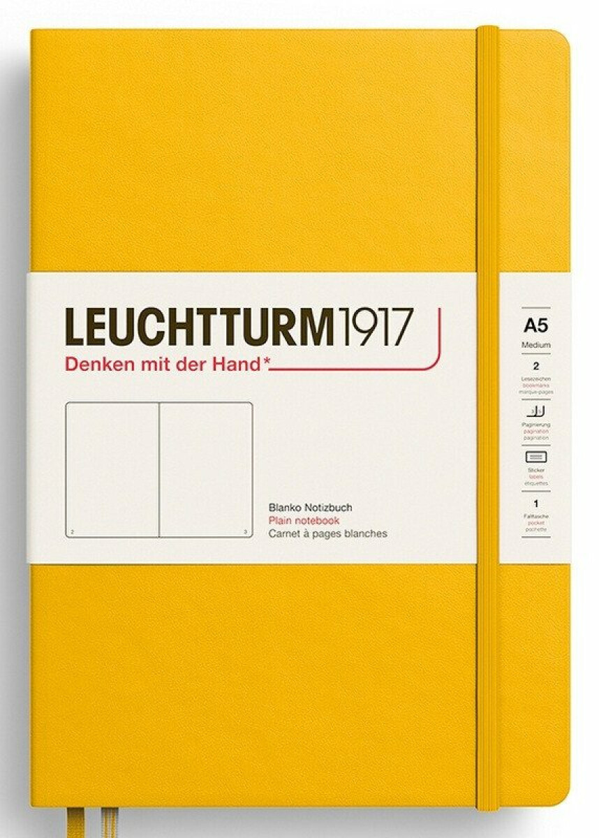 Zápisník Sunflower Hardcover Medium (A5) čistý - -