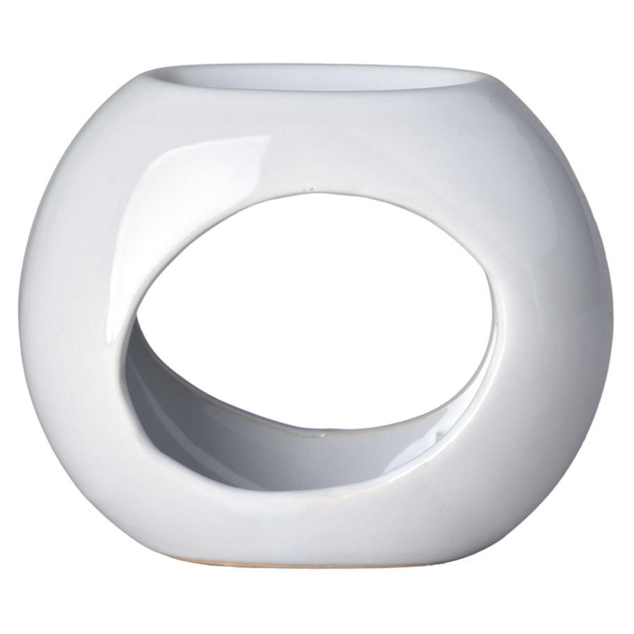 Z-TRADE Aromalampa keramická 122 x 94 mm bílá