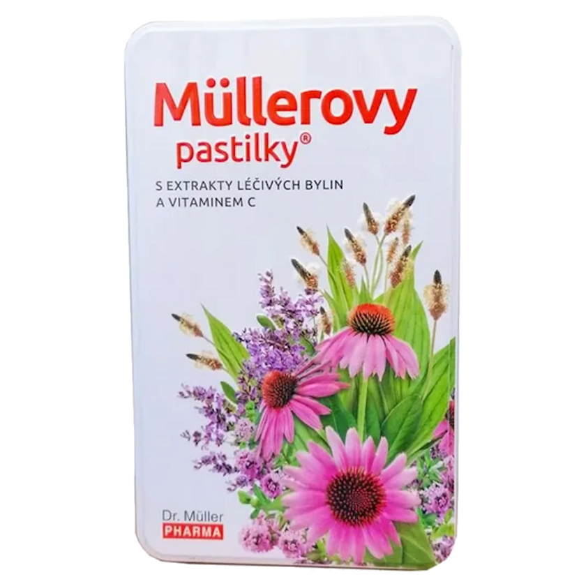 DR.MÜLLER Müllerovy pastilky dárková směs 200 g, poškozený obal