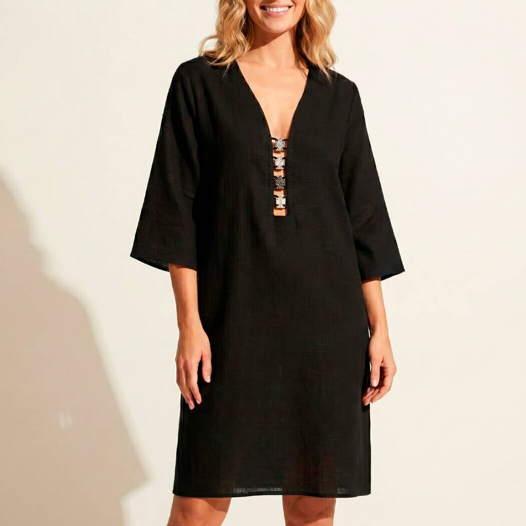 Tunika LISE CHARMEL (ASB4490-02), Barva černá, Velikost S