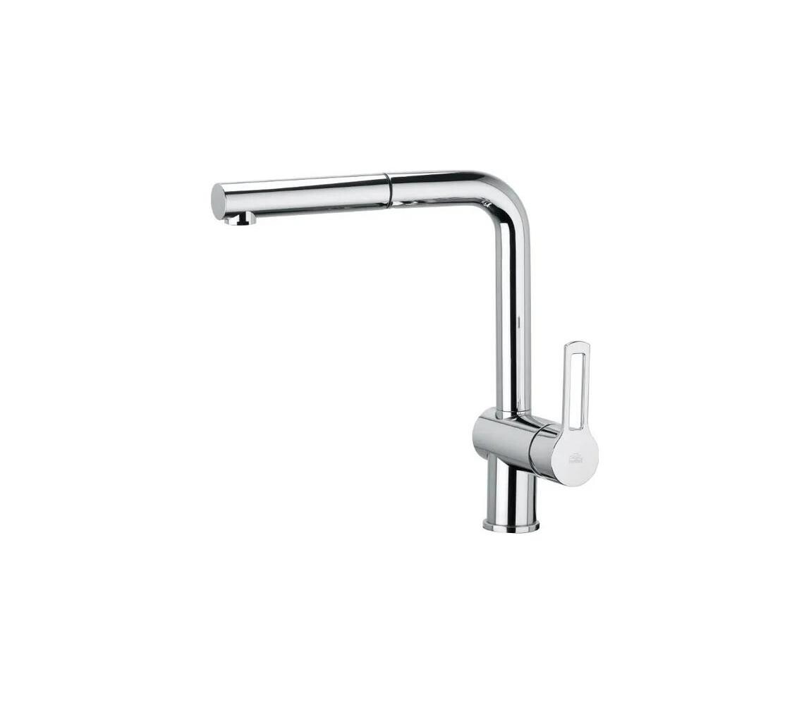 Paffoni - Dřezová baterie s vytahovací sprškou RINGO 28,6 cm RIN185CR