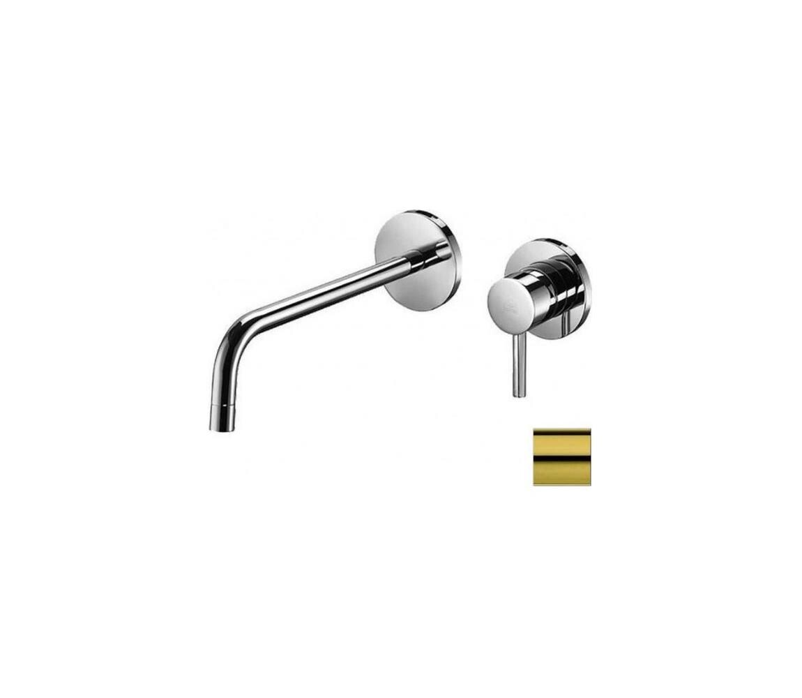 Paffoni - Umyvadlová baterie pro podomítkovou instalaci LIGHT zlatá LIG105HG70