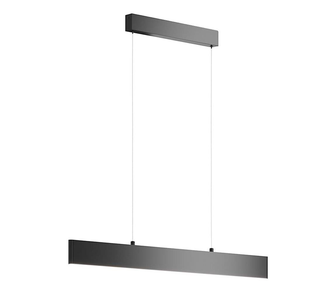Maytoni P010PL-L23B4K - LED Lustr na lanku STEP LED/23W/230V 4000K 91 cm černá P010PL-L23B4K