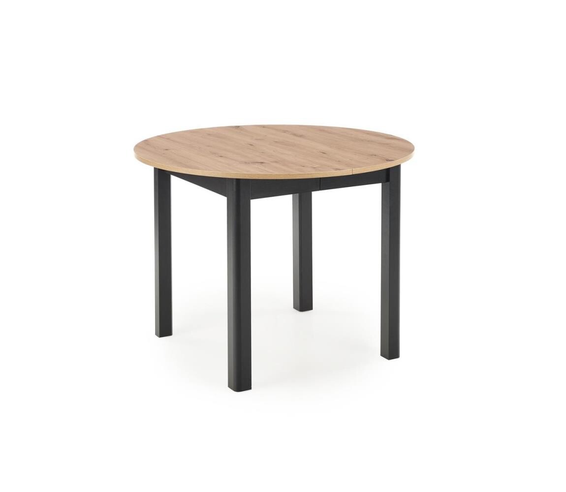 Halmar Jídelní stůl CALMIO dub artisan/černá V-PL-RINGO-ST-ARTISAN/CZARNY