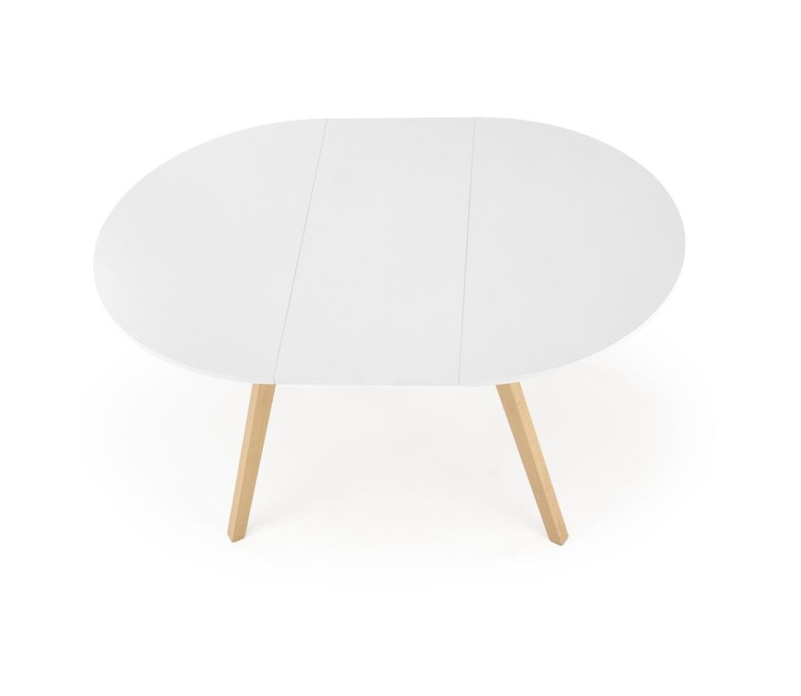 Halmar Jídelní stůl SOLINA bílá/dub V-PL-RUBEN-ST-BIAŁY