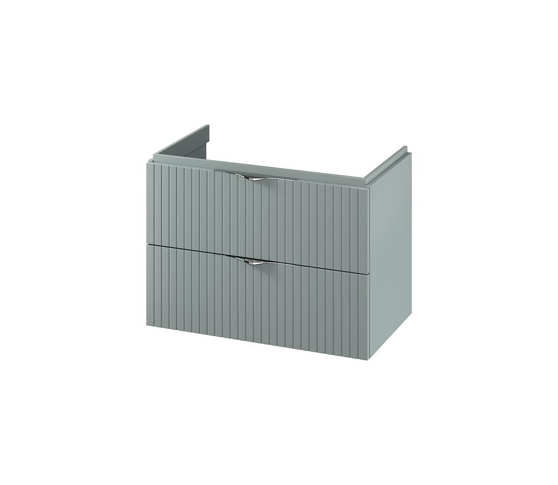 Cersanit S1017-001 - Závěsná koupel. skříňka pod umyvadlo TIRSO 80x45 cm mintová S1017-001
